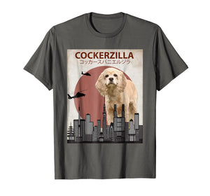 Funny shirts V-neck Tank top Hoodie sweatshirt usa uk au ca gifts for Cockerzilla Funny Cocker Spaniel T-Shirt | Dog Lovers Gift 1660976