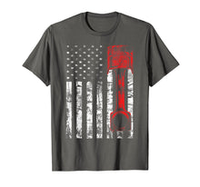 Load image into Gallery viewer, Funny shirts V-neck Tank top Hoodie sweatshirt usa uk au ca gifts for Patriotic Auto &amp; Diesel Mechanic USA Flag Piston T-shirt 1410921
