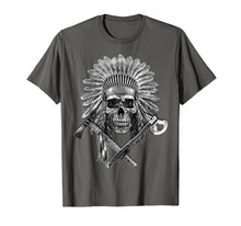 Load image into Gallery viewer, Native American T Shirt Chief Pipe Skull Eternal Spirit Gift
