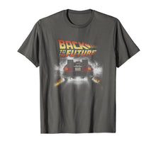 Load image into Gallery viewer, Back To The Future Vintage Delorean Peel Out Graphic T-Shirt
