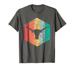Retro Texas Bull Longhorns T-Shirt