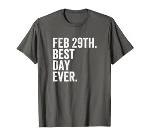 Leap Day 2020 February 29th Best Day Ever Leap Year Gift T-Shirt-1092552