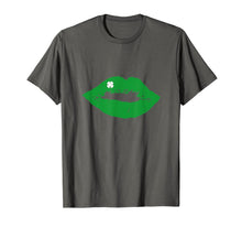 Load image into Gallery viewer, St. Patricks Day Shirt Kiss Me Green Lips Shamrock Shirt-465880

