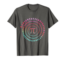 Load image into Gallery viewer, Pi Spiral Novelty Shirt for Pi Day T  Pi Day Math T-shirt242112
