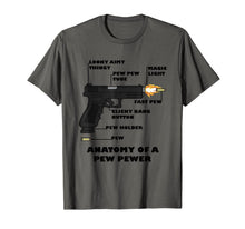 Load image into Gallery viewer, Anatomy of a Pew Pewer Ammo and Gun Amendment Meme Lovers T-Shirt-119520

