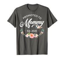 Load image into Gallery viewer, Promoted to Mommy Est 2020 First Time Mom Floral Mother Gift TShirt293097
