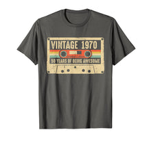 Load image into Gallery viewer, Vintage 1970 Made in 1970 50th birthday 50 years old Gift T-Shirt-1003234
