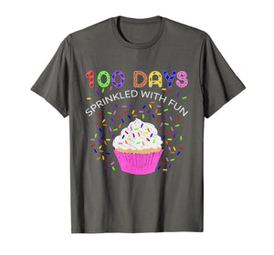 100 Days Sprinkled With Fun 100th Day Of School Boys Girls T-Shirt-1016767