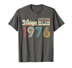 Vintage 1976 Tshirt Limited Edition 44th Birthday Gifts T-Shirt264848