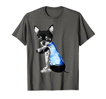 Load image into Gallery viewer, Mother&#39;s Day Gifts Chihuahua Dog Tattoo I Love Mom T-Shirt-648979
