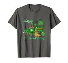 Load image into Gallery viewer, Cocker Spaniel Riding Green Truck St Patrick&#39;s Day Gifts T-Shirt-1276226
