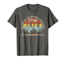 Load image into Gallery viewer, Feb 1970 Sunset Vacation 50 Yrs Old Vintage Retro Birthday T-Shirt-5999091
