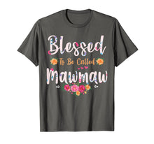 Load image into Gallery viewer, Womens Blessed To Be Called Mawmaw Shirt Mothers Day T-Shirt-469723
