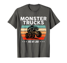 Load image into Gallery viewer, Vintage Monster Truck Are My Jam Retro Sunset Cool Engines T-Shirt-33734
