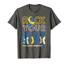 Load image into Gallery viewer, World Down Syndrome Day T Shirt Rock Your Socks Awareness TShirt99890
