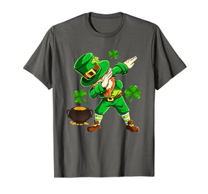 Funny Dabbing Leprechaun Saint Patrick's Day Shamrock Gifts TShirt291473