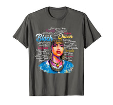 Load image into Gallery viewer, Black Queen T Shirt African American Tee Natural Afro T-Shirt-465262
