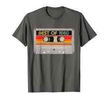 Load image into Gallery viewer, Best Of 1980 40th Birthday Gifts Cassette Tape Vintage T-Shirt-87736
