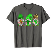 Load image into Gallery viewer, Leprechaun Irish Gnomes Leopard Plaid St Patrick&#39;s Day Gifts T-Shirt-167832
