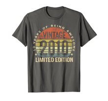Load image into Gallery viewer, 10 Year Old Gifts Vintage 2010 Limited Edition 10th Birthday T-Shirt-137433

