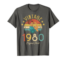 Load image into Gallery viewer, Vintage 1980 Made in 1980 40th birthday 40 years old Gift T-Shirt-104359
