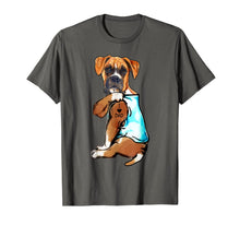 Load image into Gallery viewer, Funny Boxer Dog I Love Dad Tattoo Boxer Lover Gift T-Shirt-1679553
