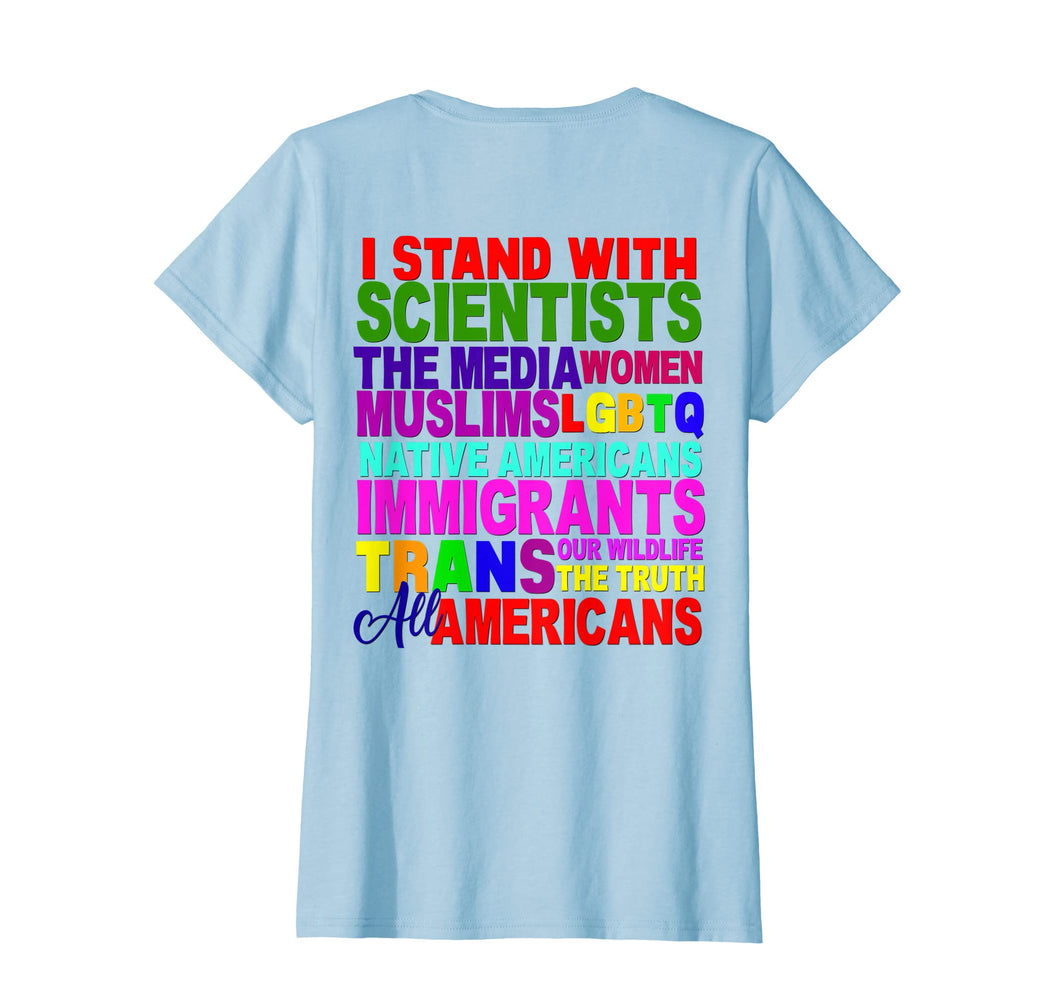 Funny shirts V-neck Tank top Hoodie sweatshirt usa uk au ca gifts for I Stand With Shirt Persist Resist Protest March America USA 1319997