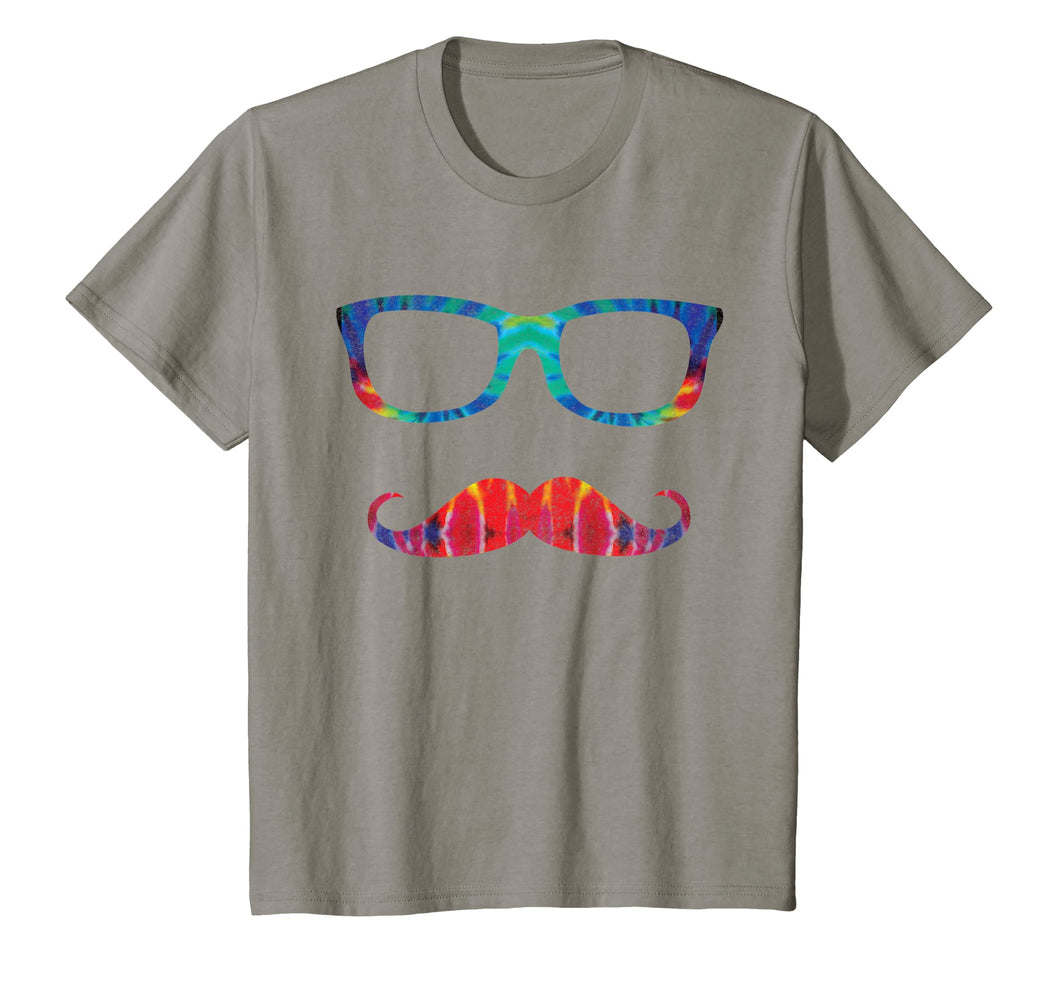 Funny shirts V-neck Tank top Hoodie sweatshirt usa uk au ca gifts for Tie Dye Glasses & Mustache Novelty Retro Hipster T-Shirt 2609297