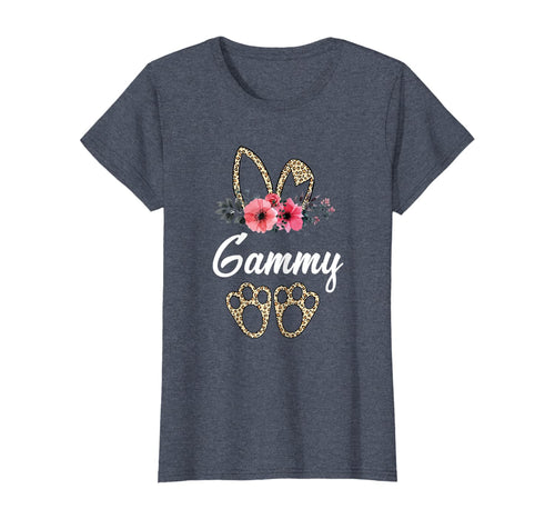 Mother's Day Easter Gifts For Gammy Leopard Print Bunny TShirt303469