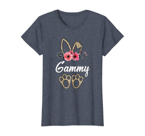 Mother's Day Easter Gifts For Gammy Leopard Print Bunny TShirt303469