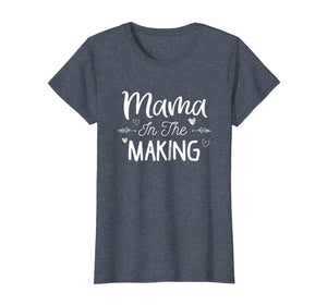 Womens Pregnancy Announcement Shirt Mom To Be - Mama In The Making