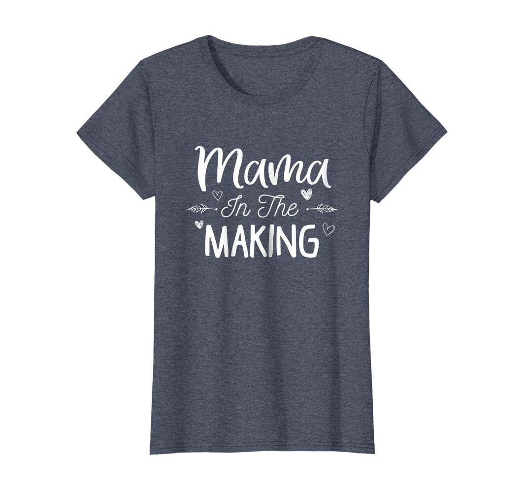 Womens Pregnancy Announcement Shirt Mom To Be - Mama In The Making