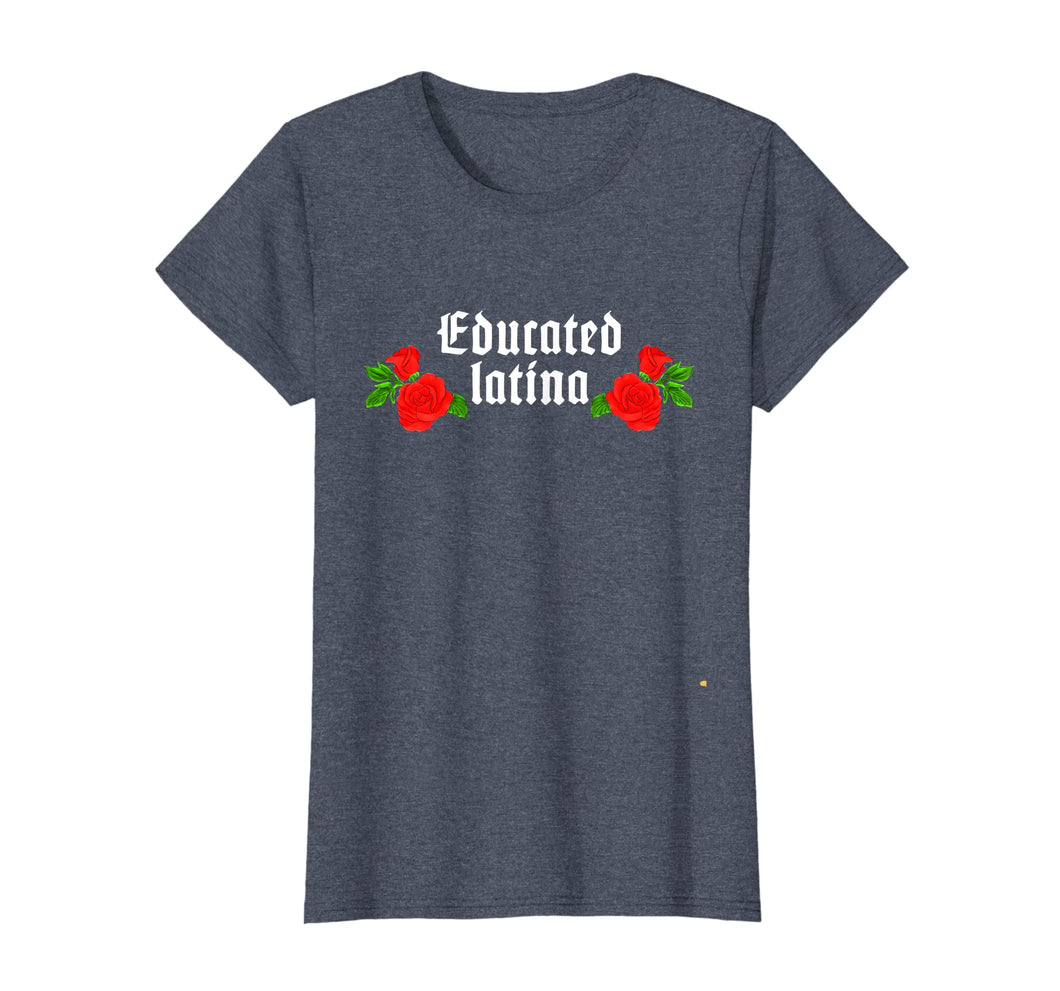 Funny shirts V-neck Tank top Hoodie sweatshirt usa uk au ca gifts for Womens Educated Latina Empowered Women Mujeres Fuertes Shirts 1164599