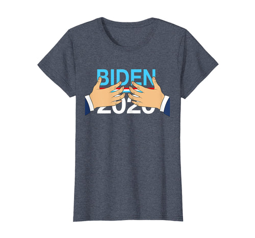 Funny shirts V-neck Tank top Hoodie sweatshirt usa uk au ca gifts for Womens Funny Joe Biden Hands On Shirt 2020 Election T Shirt 1074521