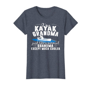 Funny shirts V-neck Tank top Hoodie sweatshirt usa uk au ca gifts for Womens Kayak Grandma Is Cooler Sport Lover Gift Tshirt 1543168