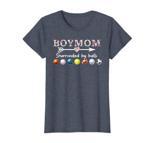 Funny shirts V-neck Tank top Hoodie sweatshirt usa uk au ca gifts for Womens boy mom surrounded by balls tshirt for women mother's day 2902831