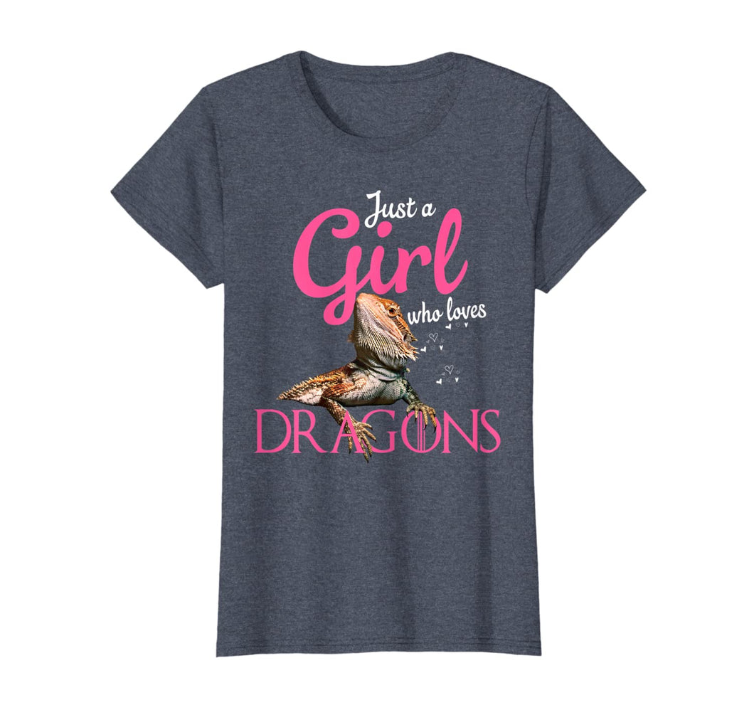 Bearded Dragon shirt - Just a girl who loves bearded dragon T-Shirt-185929