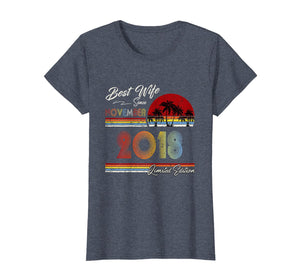 Womens 1st wedding anniversary gift for her 1 year best Wife T-Shirt