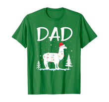 Load image into Gallery viewer, Mens Dad Llama Christmas Funny Matching Family Pajama Gift T-Shirt
