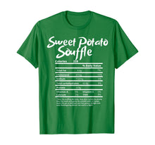 Load image into Gallery viewer, Sweet Potato Souffle Nutrition Fact Label Thanksgiving Gift T-Shirt
