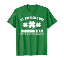 Load image into Gallery viewer, St Patricks Day Drinking Team Shirt - Funny St. Pattys Day T-Shirt-206806
