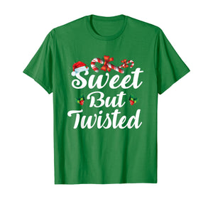 Sweet But Twisted Christmas Candy Canes Tee Xmas Holidays T-Shirt