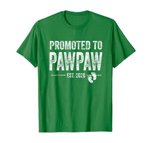 Load image into Gallery viewer, Promoted To Pawpaw 2020 Vintage Announcement Pregnancy TShirt450630
