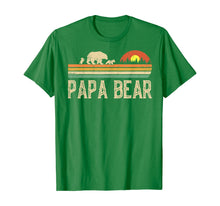 Load image into Gallery viewer, Mens Papa Bear Vintage Art Daddy Wildling Father&#39;s Day Dad TShirt423569
