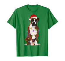 Load image into Gallery viewer, Funny shirts V-neck Tank top Hoodie sweatshirt usa uk au ca gifts for Boxer Dog Christmas Lights Xmas Dog Lover T-Shirt 1026238
