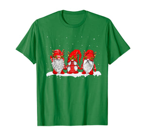 Three Nordic Gnomes Winter Christmas Swedish Elves T-Shirt