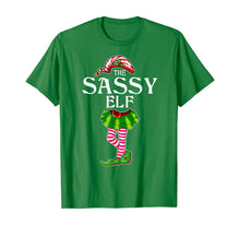 Load image into Gallery viewer, Funny shirts V-neck Tank top Hoodie sweatshirt usa uk au ca gifts for The Sassy Elf Christmas Matching Family Group T-Shirt 463273
