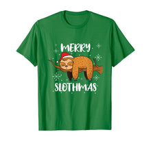 Load image into Gallery viewer, Funny shirts V-neck Tank top Hoodie sweatshirt usa uk au ca gifts for Merry Slothmas Funny Sloth Christmas Outfit For Sloth Lovers T-Shirt 357796
