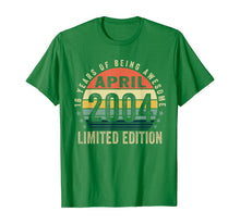 Load image into Gallery viewer, Vintage April 2004 Clothes 16 Years Old 16th Birthday Gifts TShirt314653
