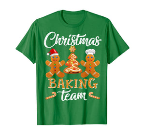 Funny shirts V-neck Tank top Hoodie sweatshirt usa uk au ca gifts for Christmas Baking Team Gingerbread Funny Christmas Gift T-Shirt 791226